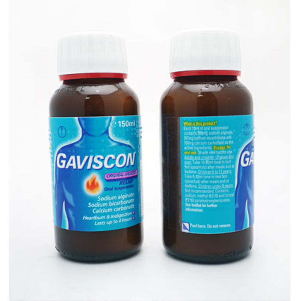 Gaviscon Heartburn and Indigestion Liquid 150ml | High Quality Health & Wellbeing Product Online - Product Image Gaviscon Heartburn and Indigestion Liquid 150ml | High Quality Health & Wellbeing Product Online - Product Image
